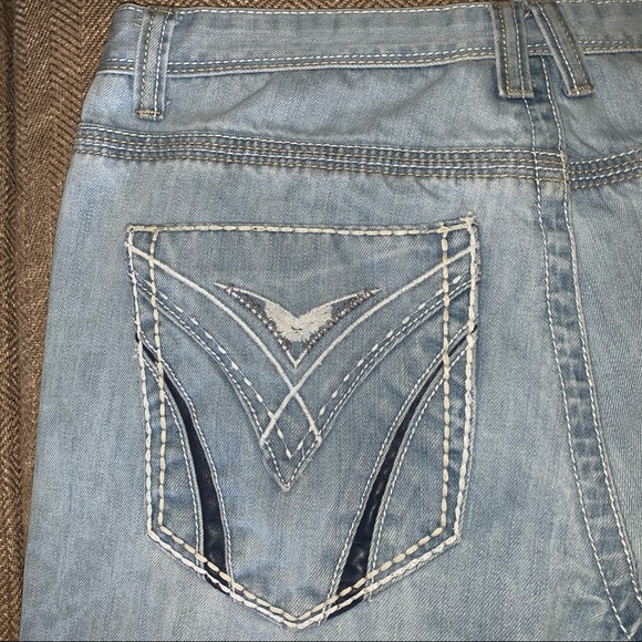 EUC Vintage Brass Skim Straight Jeans Size 34. - Picture 6 of 9